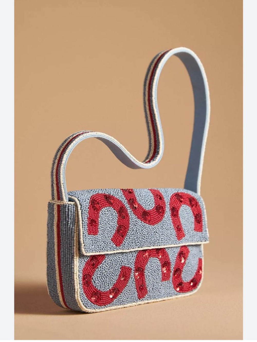 Anthropologie The Fiona Beaded bag Western Addition